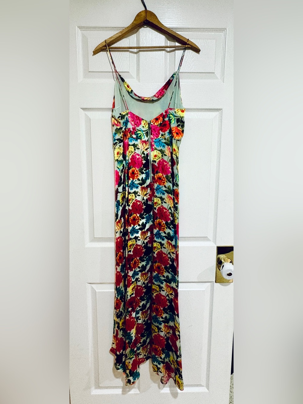 Alice + Olivia maxi dress size 6 floral print great condition no flaws - Picture 4 of 8